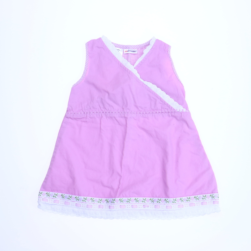 Kid Connection Girls Purple Dress size: 12 Months